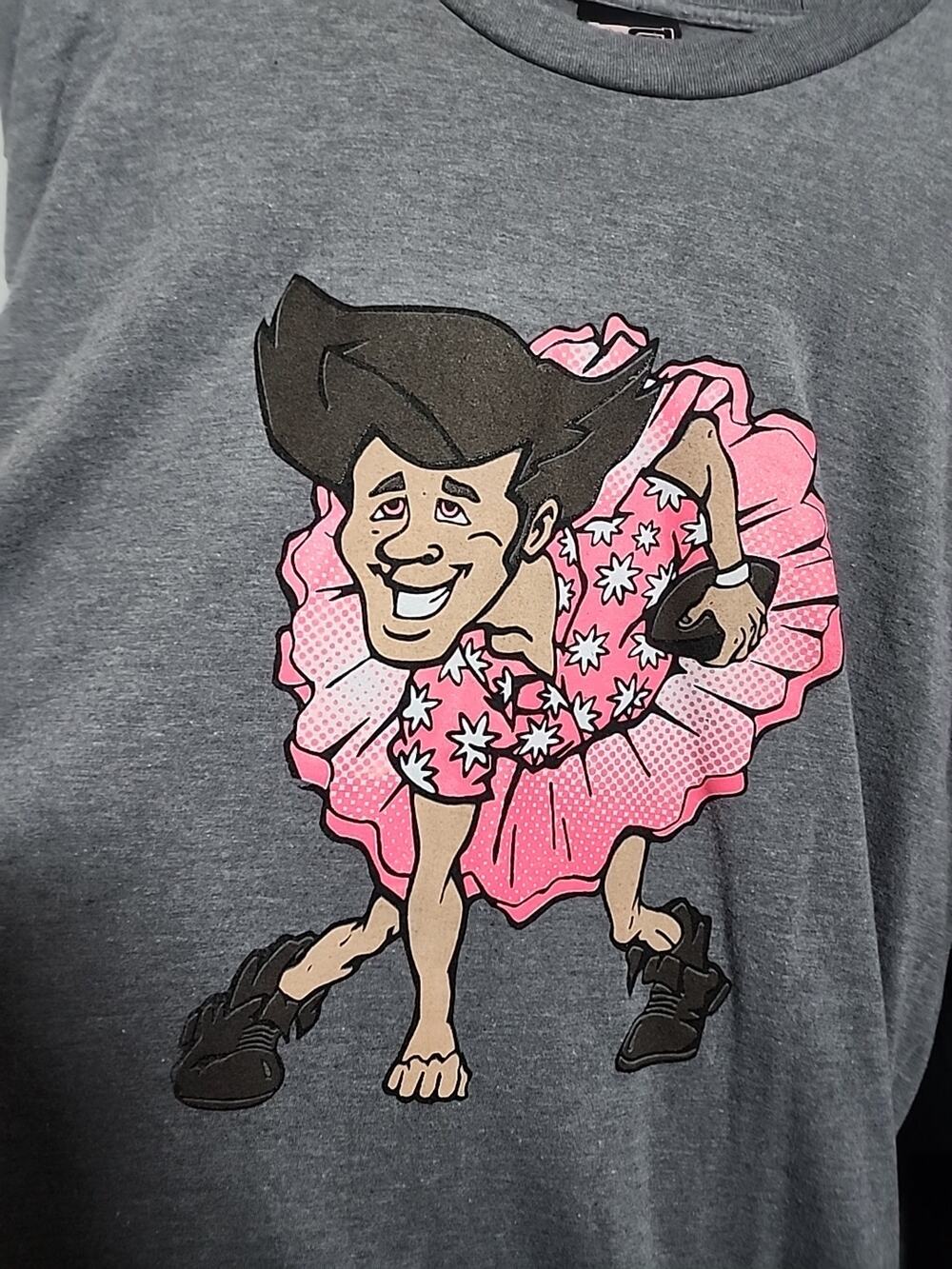 B d extra large jim carrey pet detective grey t shirt